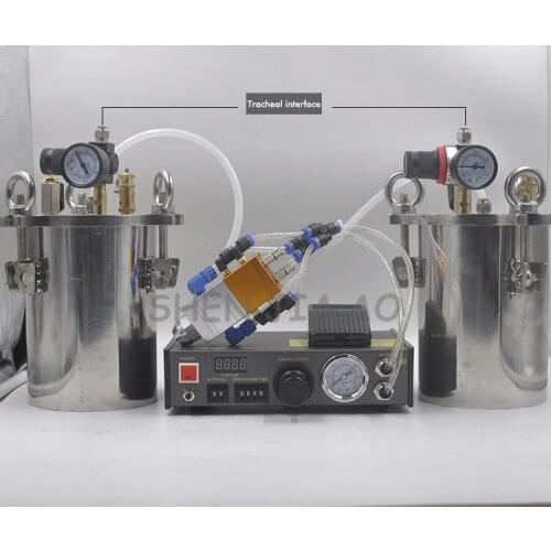 MY-2000 Double Liquid Dispenser AB Automatic Filling Machine 5L Stainless Steel Pressure Barrel Carbon Steel Pressure Barrels