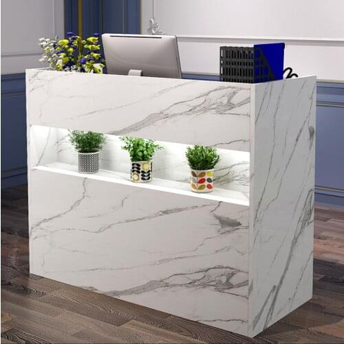 Beauty salon cashier bar hotel clothing store counter table beauty salon reception desk