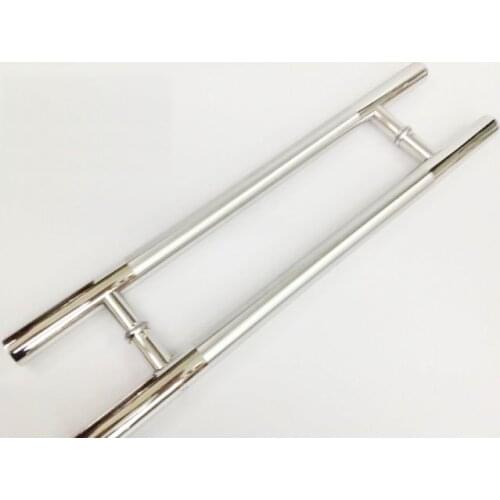 Storefront 450mm Door Pull Handles Tubing Stainless Steel 17-3/4 inches For Entry/Glass Door