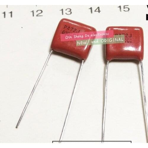 NEW AND ORIGINAL CBB capaction 472 630V 4N7 P=10mm