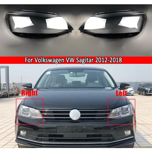 Car Headlamp Lens Auto Shell Cover For Volkswagen VW Sagitar 2012 2013 2014 2015 2016 2017 2018 Car Front Replace Lampshade