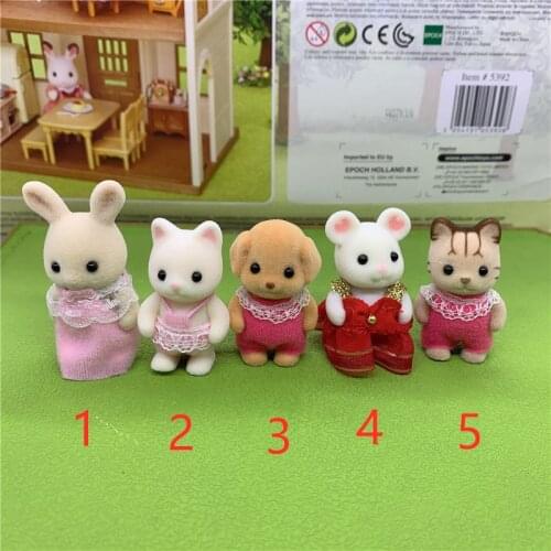 Geniune Sylvanian Doll Figures Families without package