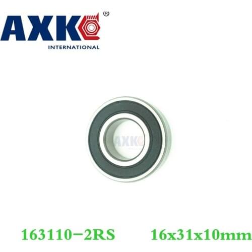 Axk 163110-2rs 163110 Ball Bearing 16x31x10mm 163110 2rs Bike Axis Repair Bearing Unstandard 6002-2rs