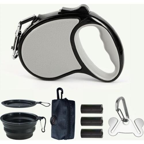 Pet Outdoor Combination Six-piece Traction Rope, Dog Walking Rope and Toilet Bag Portable Set Dog Leash Dogs Accessoires