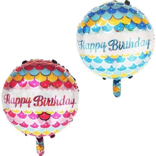 1pc 18inch Gender Reveal Round Foil Balloons Babyshower Birthday Party Decorations Kids 1st Boy And Girl Party Gift Supplies