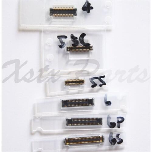 10PCS LCD Screen FPC Plug Connector for Motherboard Display Repair for iPhone 4 4s 5 5S 5C 6 6 Plus 6S Plus 7 7 Plus 8 8 plus