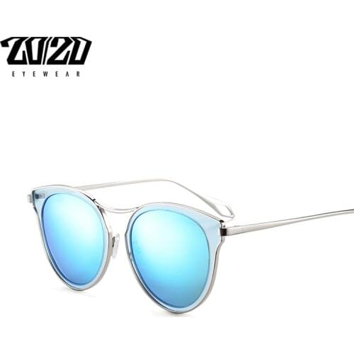 20/20 Fashion Polarized Sunglasses Women Style Metal Frame Sun Glasses Famous Lady Brand Designer Oculos Feminino P0877