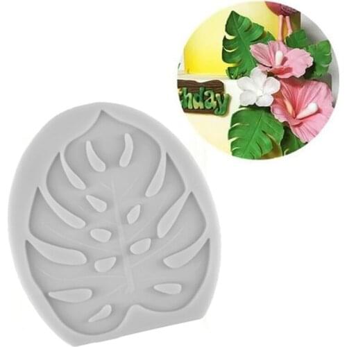 Turtle Leaf Silicone Mould Fondant Cakes Decorating Tools Silicone Mold Sugarcraft Chocolate Baking Tool For Cakes Gumpaste Form