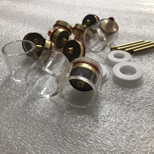 Pyrex Cup Kit MF10NK Suit TIG TORCH TIG GUN TIG TORCH Pyrex Cup Kit For WP TIG 17/18/26