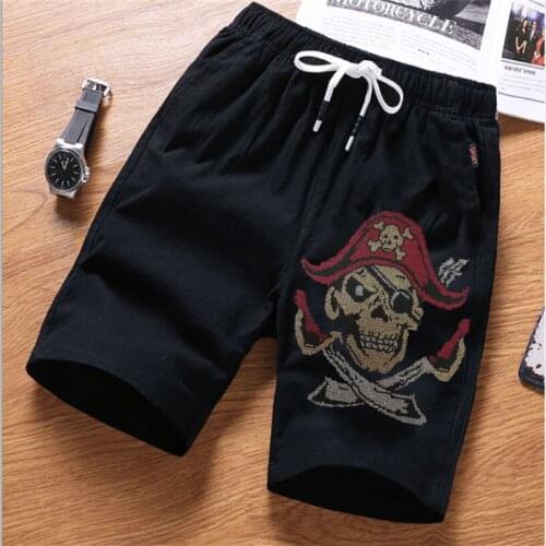2021 Mens Summer Leisure High Quality Cotton Breathable Comfort Hip Hop Street Straight Trend Shorts