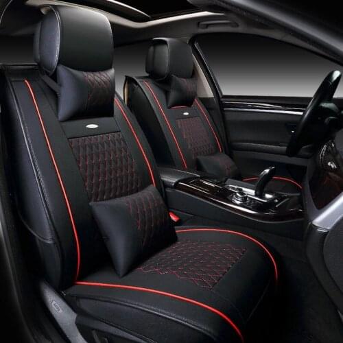 New Customization Car Seat Cover General Cushion Artificial Leather Car pad Car Styling For BMW Audi Honda Ford Nissan Sedan SUV