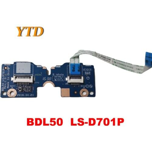 Original for ️HP 15-B 15-BN070WM series touchpad Board with cable BDL50 LS-D701P tested good free shipping