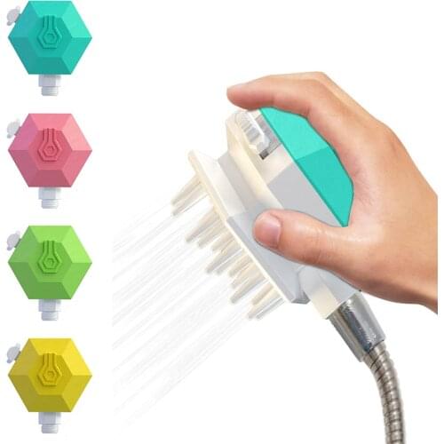 Pet Shower Washer Sprayer Brush For Dogs Cats Cleaning Handheld Massage Shampoo Shower Nozzle Comb Pet Grooming Bathing Tools