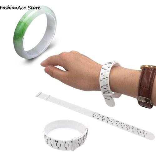 Plastic Bracelet Sizer Wristband Measuring Tool Bangle Jewelry Making Gauge Hand Jewelry Measuring Tool
