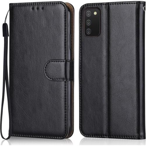 Folio Luxury Leather Case for On Samsung Galaxy A02s A025 A025F SM-A025F SM-A025FDS 6.5' Wallet Stand Flip Case Phone Bag