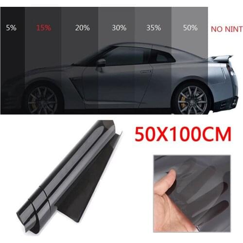 Home Glass Roll New Window Black Car Auto TINTING 50x100cm VLT Pro Latest Tint Useful Durable
