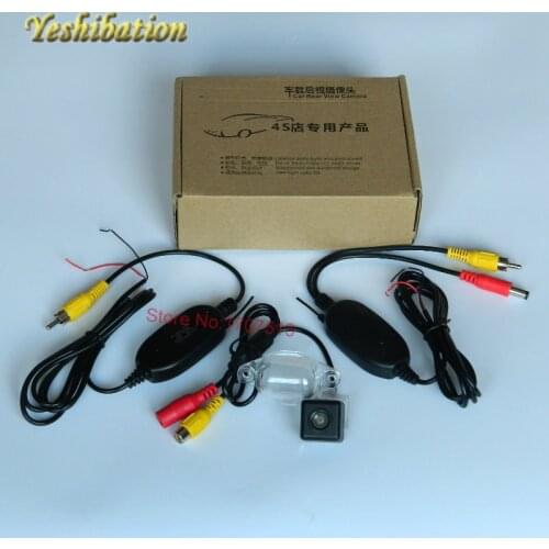 Yeshibation Wireless CCD Reverse Back Up Camera For Chevrolet City Express 2009~2015 Parking Camera License Plate Light