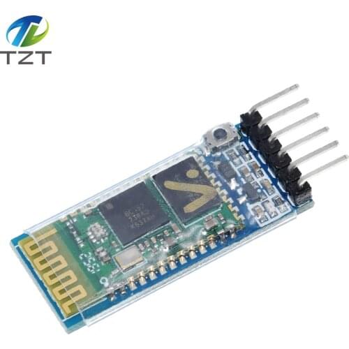 10PCS HC05 JY-MCU anti-reverse, integrated Bluetooth serial pass-through module, HC-05 master-slave 6pin
