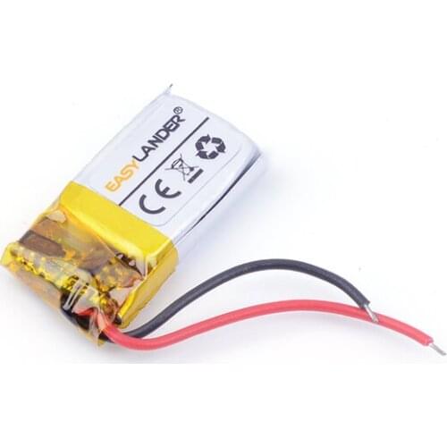 3.7v lithium ion rechargeable battery 60mAh 451218 For earphone MP3 MP4 DVR GPS mp5 toys DVR