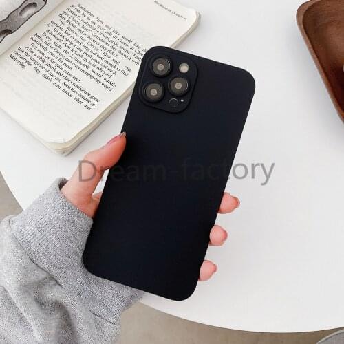 300PCS Ultra Thin 2 in 1 0.3MM PC Case Cover with Tempered Glass for iPhone 12 Mini 12 Pro Max