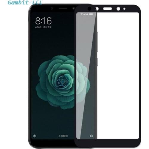 3D Tempered Glass For Xiaomi Mi A2 Lite Full Cover 9H Protective film Screen Protector For Xiaomi Mi A2