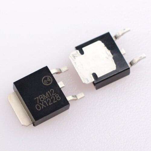 1PCS 78M12 TO-252 L78M12CDT TO252 L78M12 TO-252-2(DPAK) 12V voltage regulator new and original