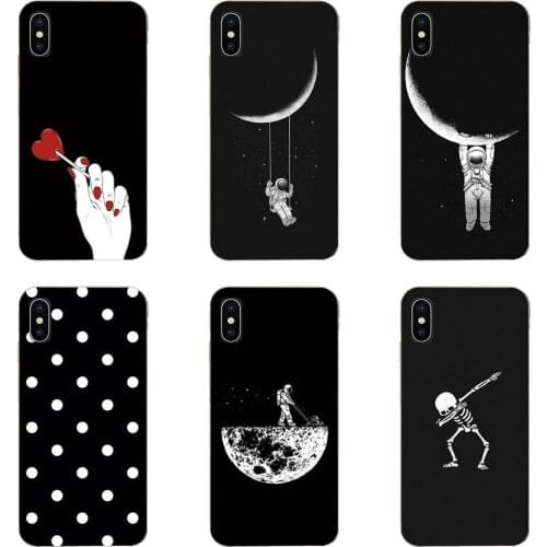 Print Phone Case Pattern Black Matte For Samsung Galaxy S9 S10 S20 Plus Ultra S6 S7 S8 Edge Plus