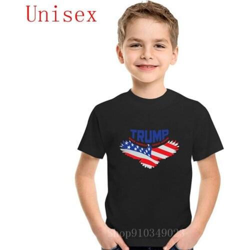 Donald Trump Eagle children clothes kids clothes tops for girls boys clothes shirts for teenage girls baby girl clothes