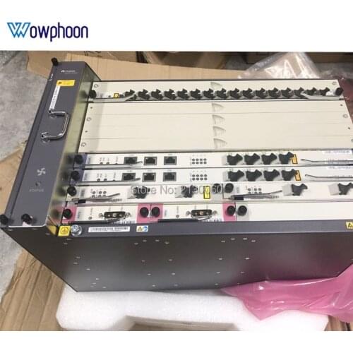 Huawei MA5683T 1G/ 10G OLT Fttb/Fttc/Ftth GPON EPON OLT 2*SCUN + 2*PRTE + 2* X2CS* + 1*GPFD B+ C+ C