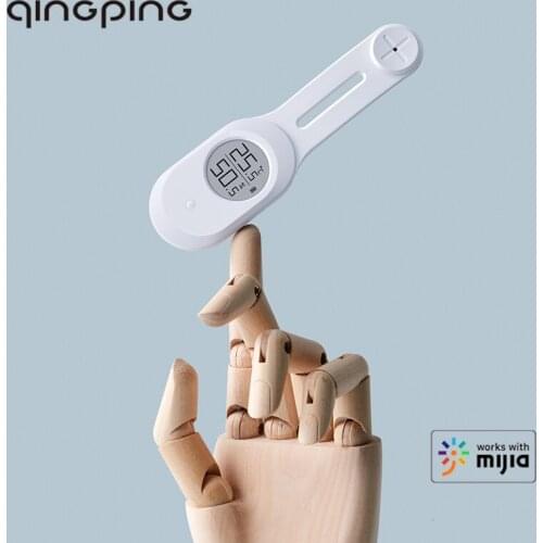 Qingping LEE GUITARS Smart Bluetooth-compatible Temperature Humidity Sensor LCD Screen Digital Thermometer Works With Mihome APP