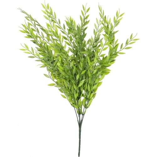 Artificial Plant, Wall-Mounted Simulation Bamboo-Willow Decorative Pendants for Living Room Bedroom