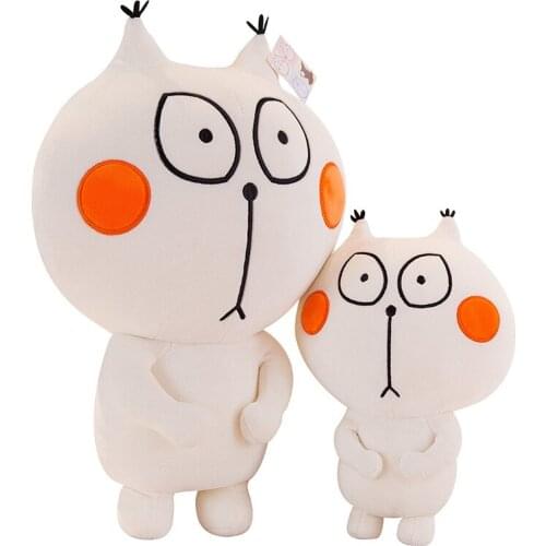Creative Stuffed Toys Dolls New Mi lian Cat Animals Plush Toy Cute Soft Body Pillow Back Cushion Birthday Present Lovers Gifts