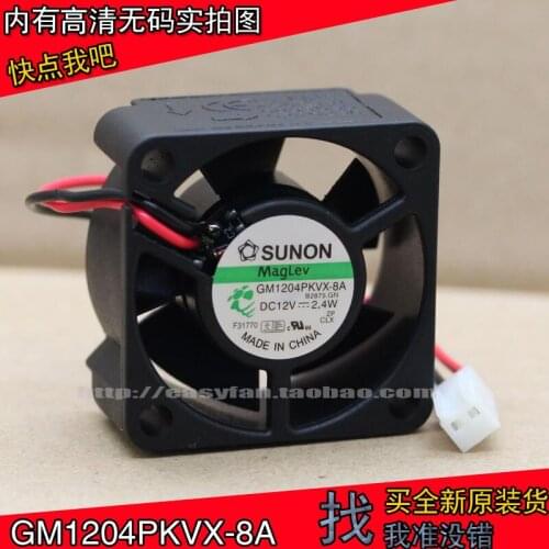 Brand new SUNON GM1204PKVX-8A 12V 2.4W 4020 0.20A 4CM cooling fan