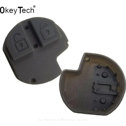 OkeyTech New 2 Buttons Remote car Key Fob Replacement Rubber Pad for Suzuki key Swift grand vitara SX4 Liana Aerio Jimn auto key