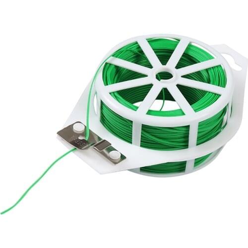 Garden Twist Ties Wire Gardening Vine Climbing Plants Fixed Buckl Gplant Support Rings Support Strawber Tie Comes With Shears