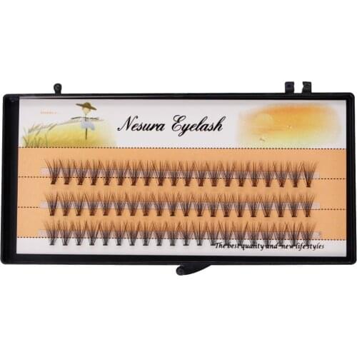 5packs/lot Silk Eyelash Extentions Individual Flare Eyelash 0.07mm 20D Free Shipping