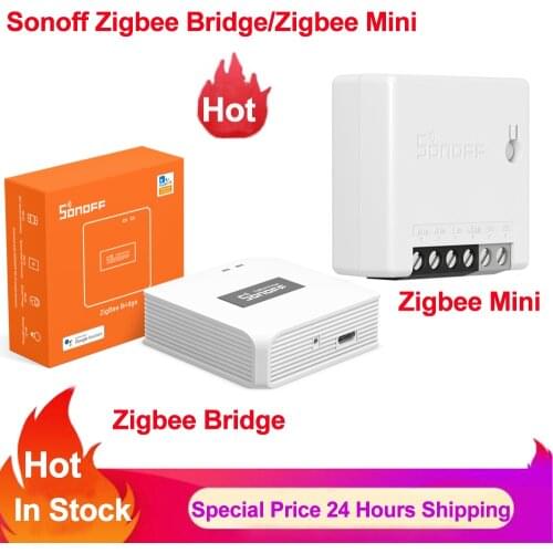 Sonoff ZBMINI/BasicR2 Zigbee Mini DIY Smart Switch Smart Home Remote Control Two Way Switch Via Sonoff Zigbee Bridge Gateway Hub