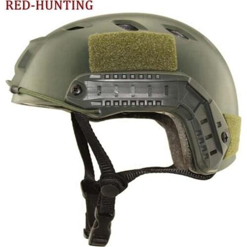 Tactical Fast BJ Helmet with Night Vision Mount Airsoft Paintball CS Combat Wargame Accessories Ballistic Helmet