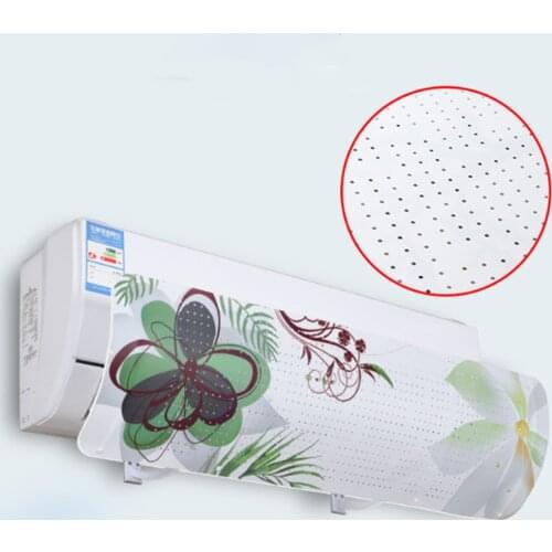 Universal Hollow Anti Direct Blowing Air Condition Wind Deflector Baffle Shield Adjustable Air Conditioner Cover Windshield