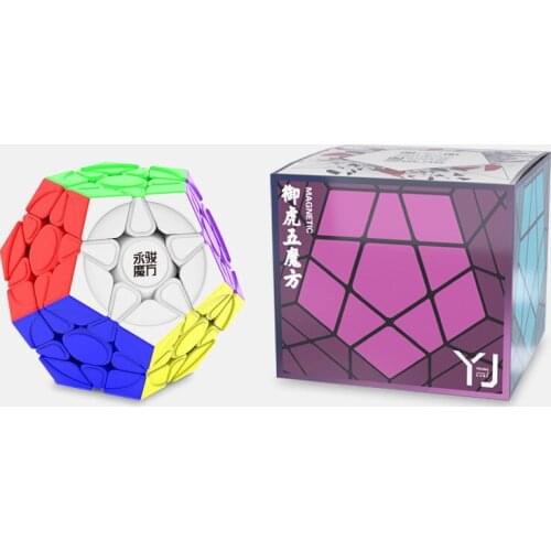 YongJun YJ YuHu Megaminx Magnetic Version Magic Cube Professional Education Speed Toy Competition Cubo Magico Puzzle Smooth Gift