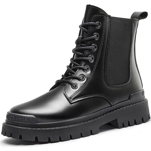 Microfiber Womens Riding Boots Elastic Band Shinny Winter Women Boots Lace Up Boots for Woman Slip Resistance Lady Ankle Boots