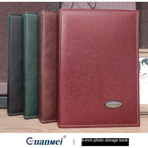 6 "pocket photo album leather cover photo album black photo album family album photo album wedding album polaroid album