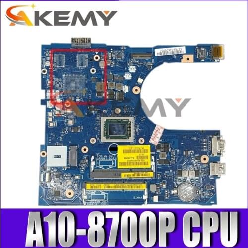 LA-C142P Laptop motherboard for Dell Inspiron 15-5555 14-5455 original mainboard A10-8700P CN-0GD4HR 0GD4HR GD4HR