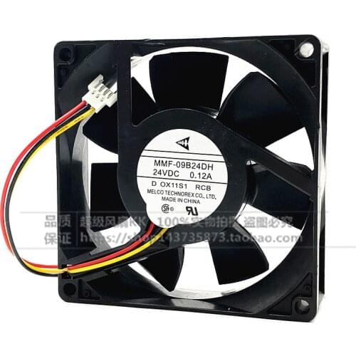 Original drive fan MMF-09B24DH-RCB 24v 0.12a 9025 9 cm line