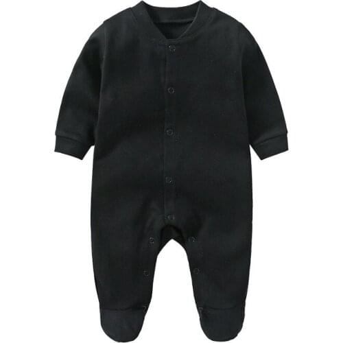 Autumn Spring Kids Rompers Boy Girl Warm Soft Outerwear Thicken Cotton Newborn Jumpsuit Infant Baby Body Suits CQR017
