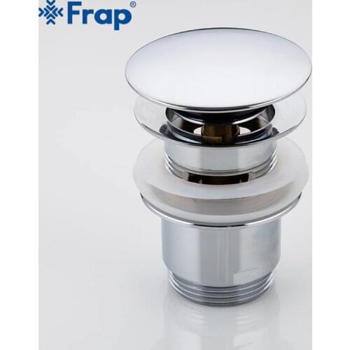 Frap Modern style Bathroom basin waste Pop Up Waste Vanity Vessel Sink Drain With overflow hole bathtub Accessories F60