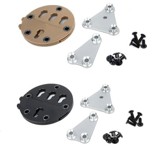 Tactical Airsoft TMC G style Wheel Molle Belt Platform Quick Detach Holster Adapter Mount BK/CB