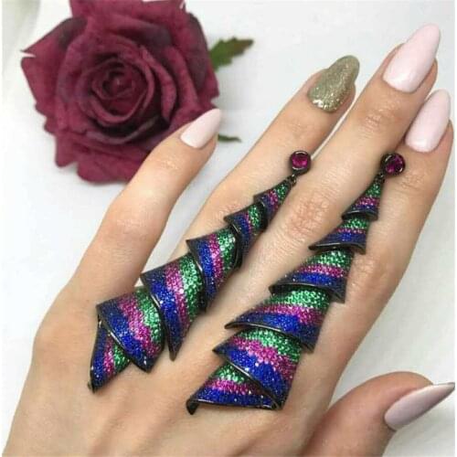 Xb538 Luxury Designer Fashion shinning European style Jewelry leaves shaped dress wedding party bb