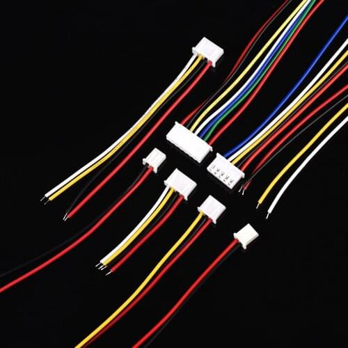 10pcs XH 2.54mm 2 3 4 5 6 7 8 9 10 11 12Pin Female Connector with cable