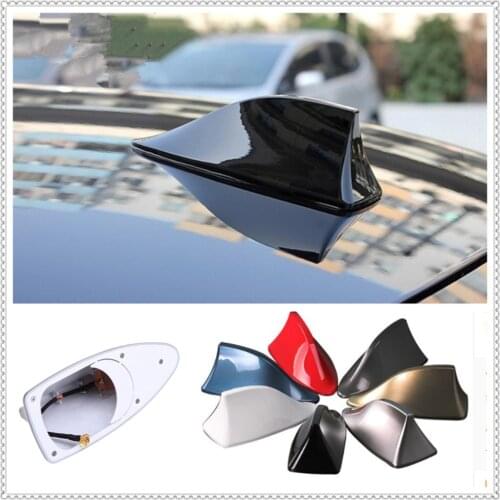 Car Shark Fin Antenna Auto Radio Signal Aerial Roof for Volkswagen VW POLO Golf 4 Golf 6 Golf 7 CC Tiguan Passat B5